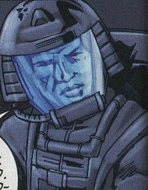 Salvage pilot's helmet