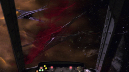 blood on canopy