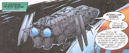 Prison barge in this issue