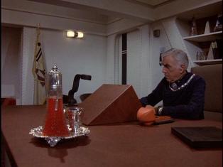 Adama's quarters in "Into the Void"