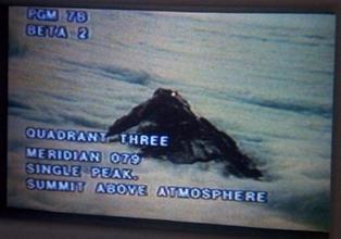 Viper scan of mountaintop