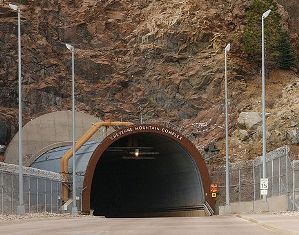 Cheyenne Mountain Complex entrance