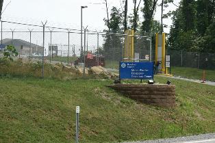 Entrance to Mount Weather